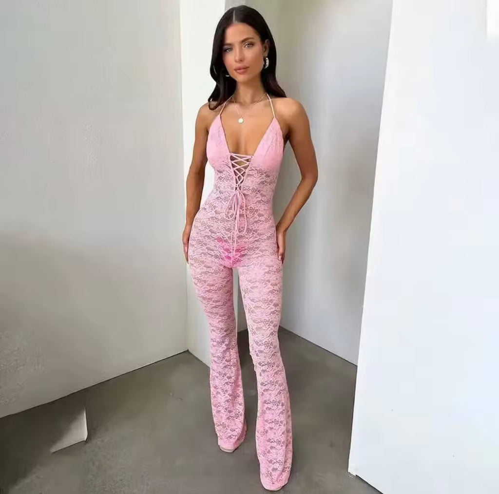 Backless Revealed Desire Jumpsuit