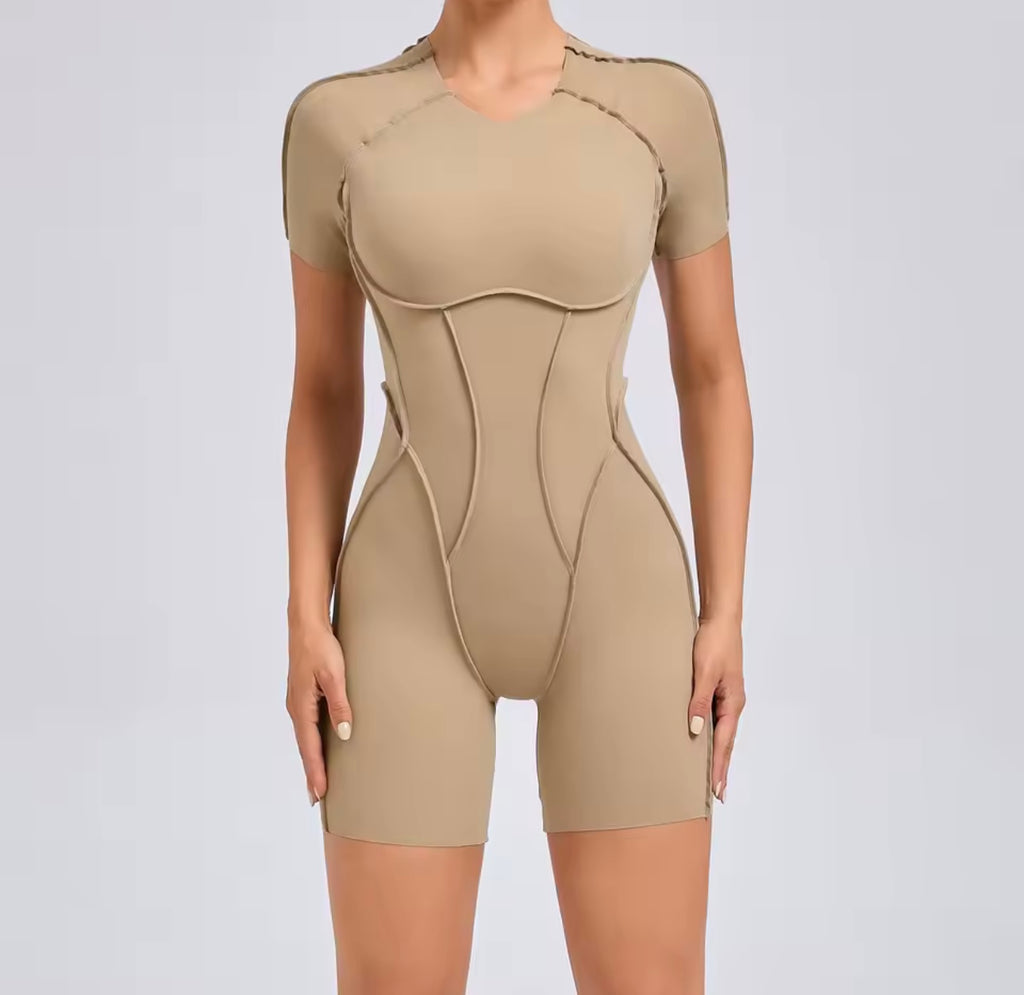 Women’s Backless Short Jumpsuit Sportswear