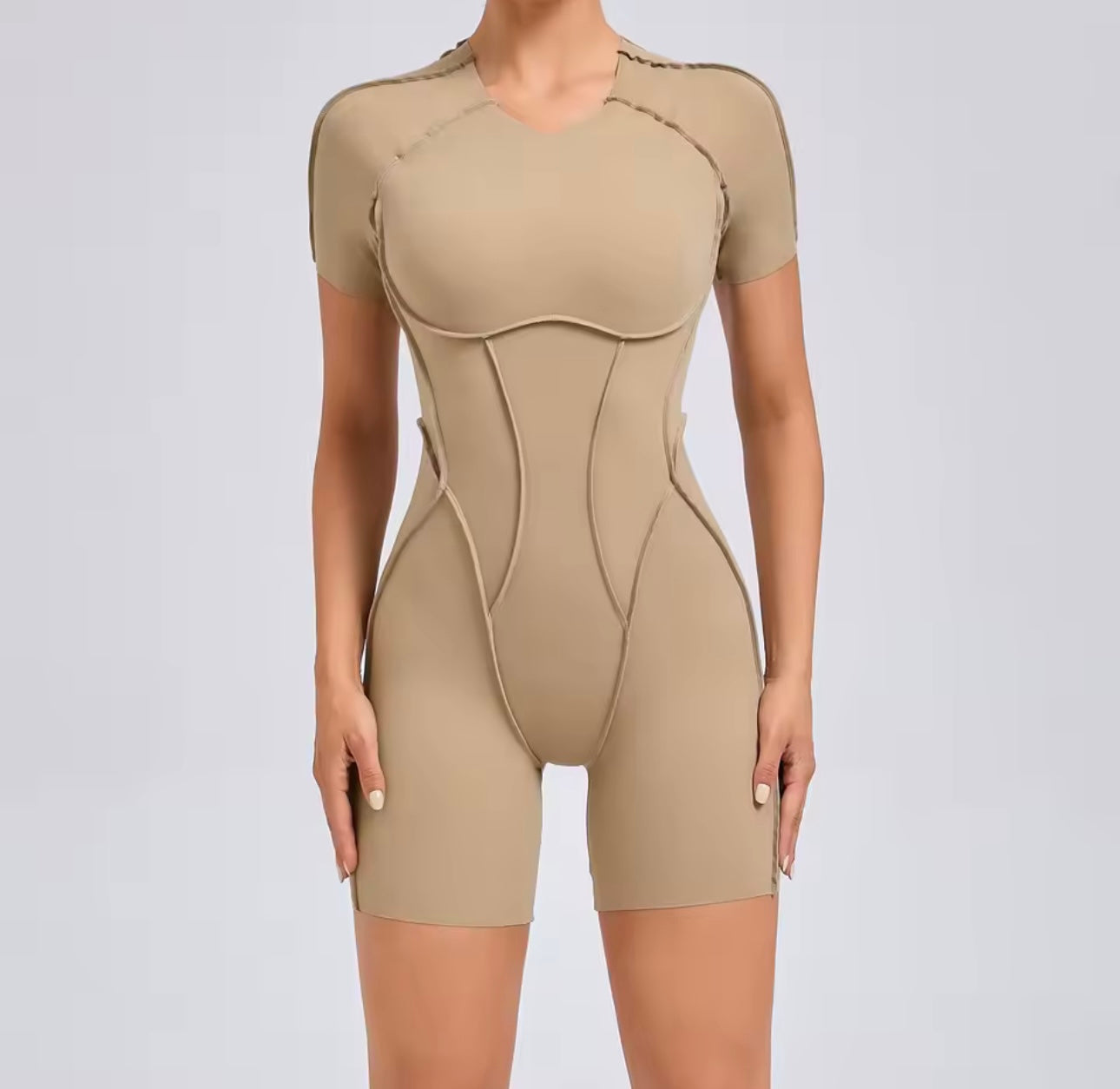 Women’s Backless Short Jumpsuit Sportswear