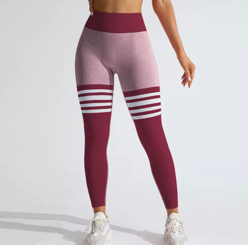 V-Shaped High Waist Booty Lift Leggings for Women