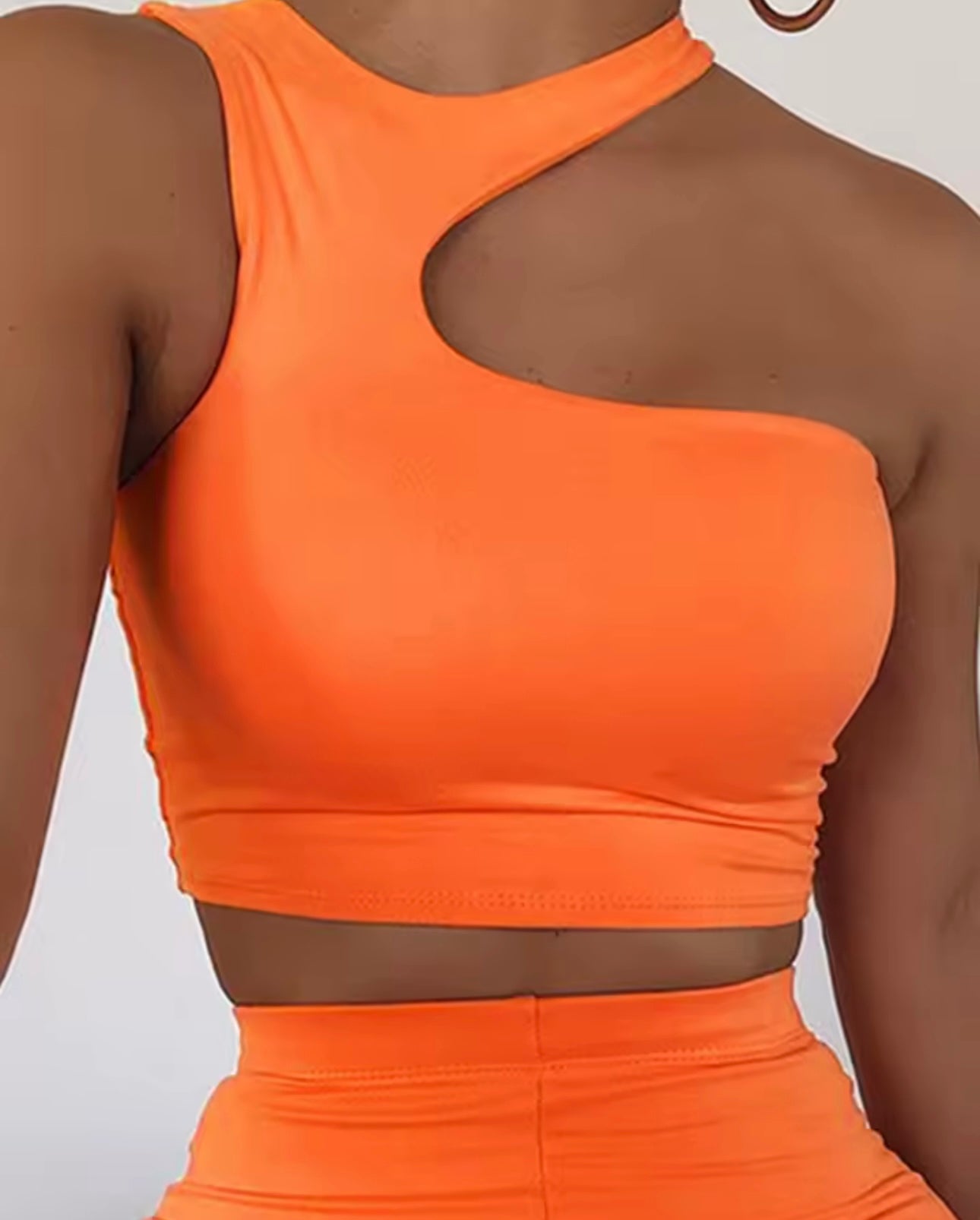 Turtleneck Crop Top Bra
