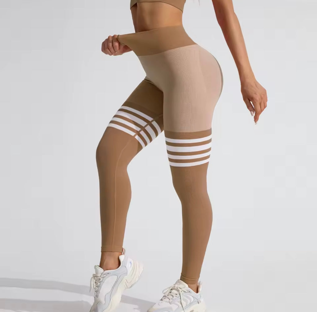 V-Shaped High Waist Booty Lift Leggings for Women