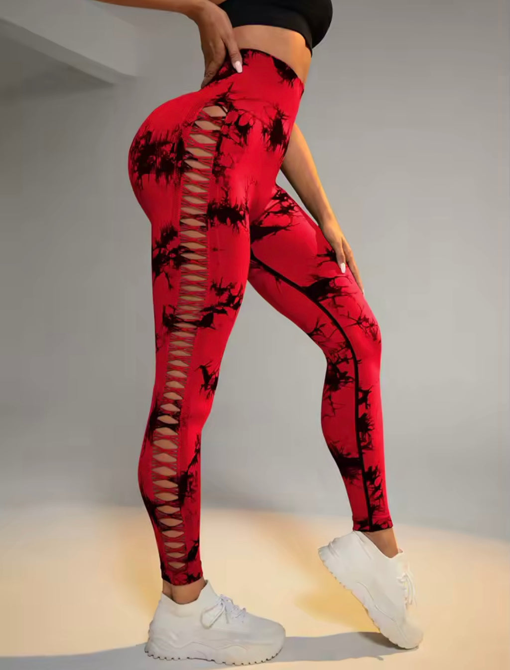 Women’s High-Waisted Booty Lift Seamless Leggings