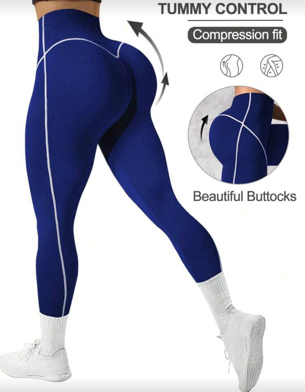 Super-Sculpt Booty Boost Seamless Leggings