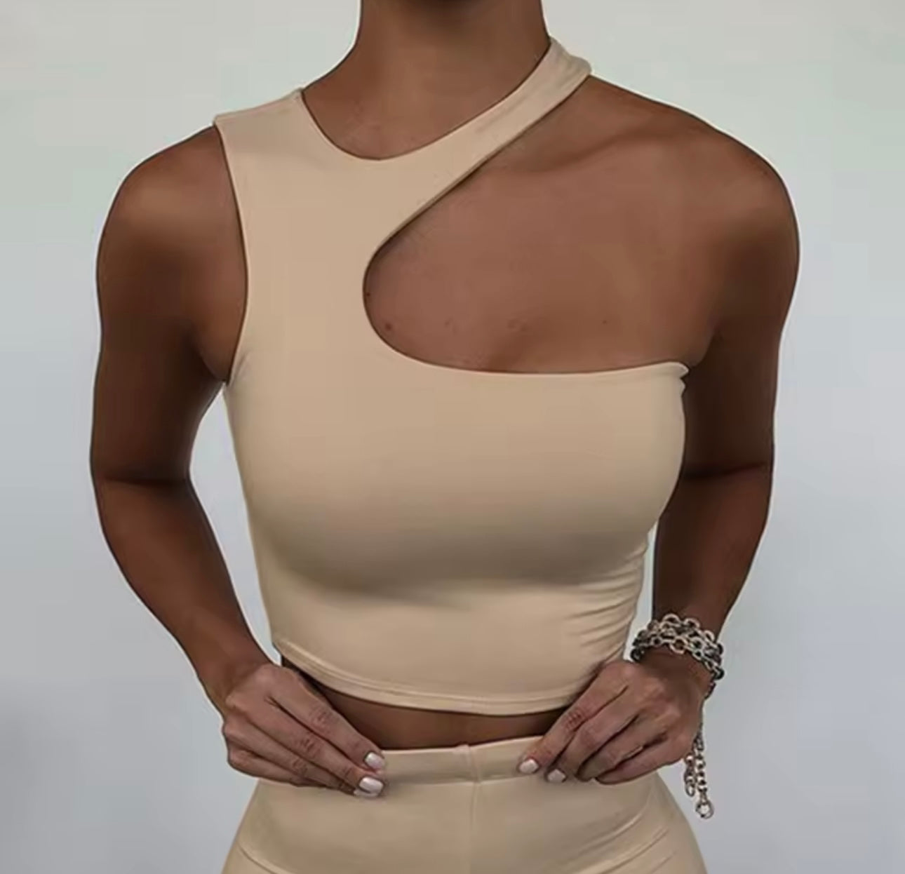 Turtleneck Crop Top Bra