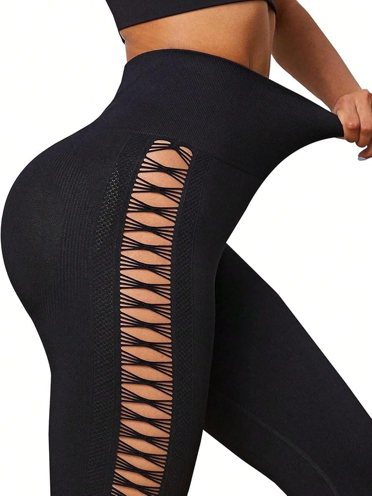 Women’s High-Waisted Booty Lift Seamless Leggings