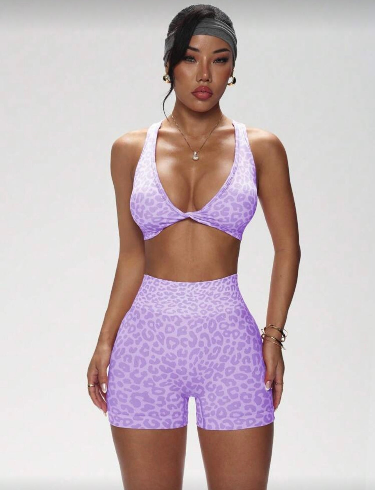 Bra & Shorts 2-Piece Workout Set